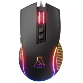   The G-Lab Gamer Egér - KULT THORIUM (RGB, 12800 DPI, 1000Hz, 7 gomb, RGB, USB, fekete)