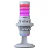 Rampage Mikrofon - BEMOL (USB, PC/MAC/Android, zajelnyomó, állvány, fehér, 2m kábel, RGB)