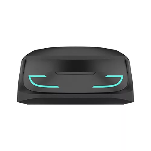Rampage Fülhallgató - Clutch T01 (Vezeték nélküli, 4 mikrofon, ENC, ANC , Bluetooth V5.3, fekete)
