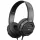 Snopy Fejhallgató - SN-101 BONNY Black (stereo, mikrofon, 3.5mm jack, 1m kábel, fekete)