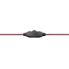 Snopy Fejhallgató - SN-4488 (mikrofon, 3.5mm jack, hangerőszabályzó, nagy-párnás, 2.1m kábel, fekete-piros)