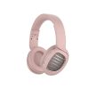 Snopy Fejhallgató Vezeték Nélküli - SN-BT55 Pink (Bluetooth v5.0, hang.szab., micro-SD foglalat, mikrofon, rózsaszín)