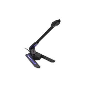   Rampage Mikrofon - SN-RM7X (USB csatlakozó; 150cm kábel; állvány, kék LED, fekete)