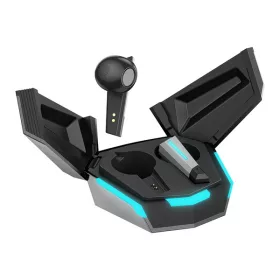   Rampage Fülhallgató - RM-TWS02G TRON T17  (Vezeték nélküli, Type-C, Bluetooth V5.2, fekete)