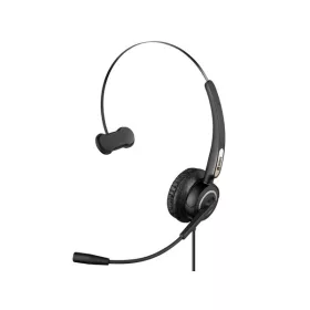   Sandberg Fejhallgató - USB Office Headset Pro Mono (USB; mikrofon; hangerő szabályzó; 2,1m kábel; fekete)