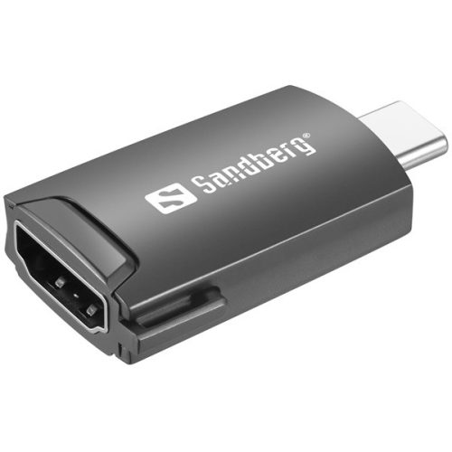 Sandberg Notebook Dokkoló - USB-C to HDMI Dongle (USB-C bemenet; 1xHDMI kimenet)