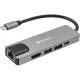 Sandberg Notebook Dokkoló - USB-C 5in1 Travel Dock Saver