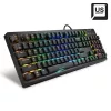 Sharkoon Billentyűzet Mechanikus - Skiller SGK30 Red (Red Switch , RGB LED, USB, full anti-ghost, fekete, angol)
