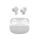 S-Link Fülhallgató Vezeték Nélküli - SL-TWS08 White (Bluetooth, ENC, Type-C, 4x HD mikrofon, 40 óra, fehér)