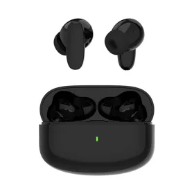   S-Link Fülhallgató Vezeték Nélküli - SL-TWS08 Black (Bluetooth, ENC, Type-C, 4x HD mikrofon, 40 óra, fekete)
