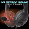 Spirit of Gamer Fejhallgató - PRO-H4 Black (MultiPlatform, mikrofon, 3.5mm jack, hangerőszabályzó, fekete)