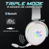 Spirit of Gamer Wireless Fejhallgató - MIC-XH1700W (MultiPlatform, mikrofon, hangerőszabályzó, nagy-párnás, fehér)