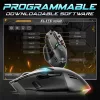Spirit of Gamer Egér - ELITE-M60 Black (Optikai, 20000 DPI, 1000Hz, 9 programozható gomb, RGB, vezetékes, fekete)