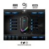 Spirit of Gamer Egér - PRO-M3 RGB (Optikai, 7200DPI, 8 gomb, harisnyázott kábel, fekete) + egérpad