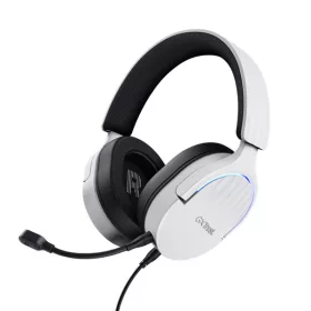   Trust Fejhallgató - GXT490 Fayzo 7.1 (multiplatform; nagy-párnás; mikrofon; hangerőszabályzó; USB; fehér)