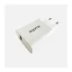 APPROX Telefontöltő - USB Type-C, 18W gyorstöltő, Fehér + 1m USB Type-C kábel, Fehér