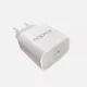 APPROX Telefontöltő - 1db USB-C, 5VDC/3A or 9VDC/2.22A or 12V/1.67A, Fehér