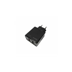 APPROX Telefontöltő - 2db USB2.0, 18W, QC3.0, Fekete