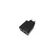 APPROX Telefontöltő - 2db USB2.0, 18W, QC3.0, Fekete