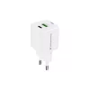 Conceptronic telefon töltő adapter - ALTHEA15W (USB-C+USB-A, 20W, fehér)