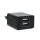 Delight Telefon töltő  - 2db USB, 5V/2,4A, Fekete