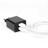 Delight Telefon töltő  - 2db USB, 5V/2,4A, Fekete