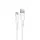 S-Link kábel - SL-X243 (3A, 15W, Gyorstöltés, Type-C, 100cm adat+töltőkábel, fehér)