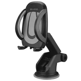   S-Link Autós tartó - SL-AT45 (Állítható, 360°, univerzális, fekete)