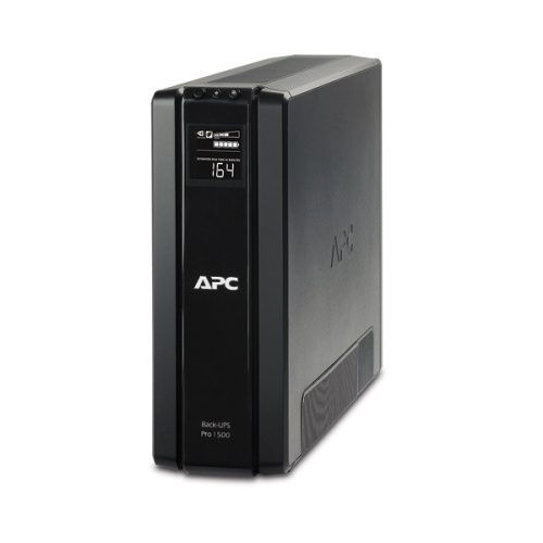 APC szünetmentes 1500VA - BR1500G-GR (10x DIN, Line-interaktív, LCD, USB)
