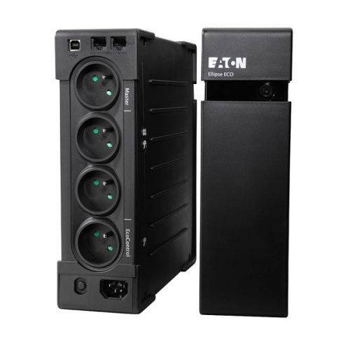 EATON szünetmentes 1600VA - EL1600USBDIN (8 Schuko kimenet, Standby, USB, rack/torony)