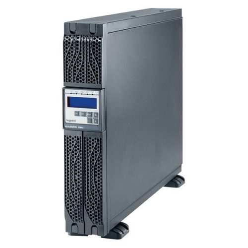 Legrand szünetmentes torony/rack - DAKER DK+ 1kVA, BE: C14 KI:6x C13 kimenet,USB+RS232 SNMPslot, online kettős konverzió