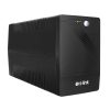 S-Link szünetmentes 2000VA - MIGHT U200 (2000VA, 12V9Ah*2, 1200W, Line-Interactive, 4 schuko)