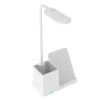 S-Link Asztali lámpa -SL-M9054 (Wireless töltő 10W, fehér)