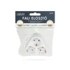 3-as fali elosztó - földelt