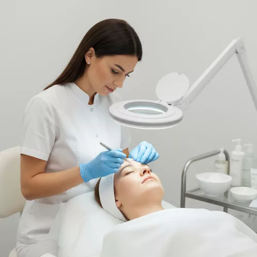 LED lámpa - nagyító lencsével - 5" - 130 mm