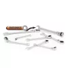 Racsnis csillag-villáskulcs készlet - 8,10,13,14,15,17,19, 21 mm - flexibilis fejjel