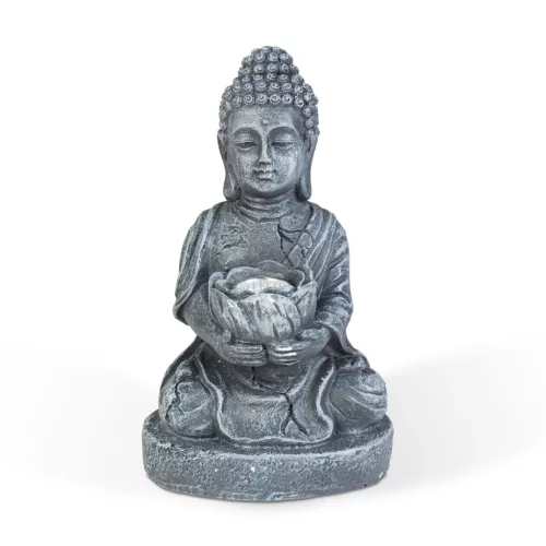 Szolár Buddha - 1 LED - 12,5 x 8,5 x 19 cm - 2 féle