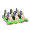 Szolár Buddha - 1 LED - 12,5 x 8,5 x 19 cm - 2 féle