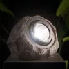 LED-es kültéri szolár lámpa - szikla, kő - fehér SMD LED - 20 x 12 x 16 cm