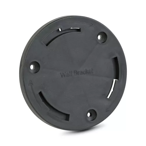 LED-es leszúrható / fali szolár lámpa - kör alakú - SMD LED - hidegfehér - 12 cm