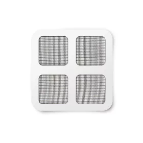   Szúnyogháló javítófolt - 10 x 10 cm - fekete - 4 db / csomag