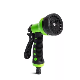   Öntözőpisztoly - 7 funkciós - gumírozott - 20 x 12,5 x 6 cm