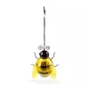 Szolár lámpa - méhecske - leszúrható / csipeszes - sárga - 15 x 7 x 16 cm - 6 LED