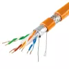 Vezeték SF/UTP fali Cat.6A (500m) BC - 4P 23AWG SOLID - Fluke pass