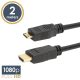 Mini HDMI kábel • 2 m