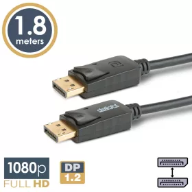 DisplayPort - Displayport kábel - 1.2 - 1080p - 1,8 m