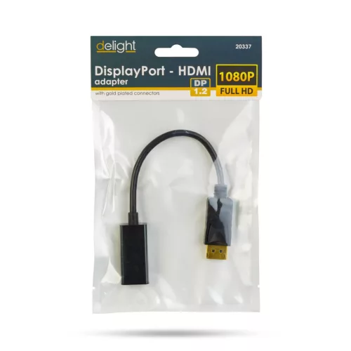 DisplayPort - HDMI adapter - 1.2 - 1080P