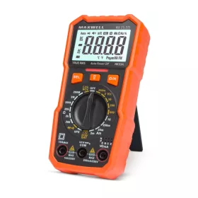   Digitális multiméter, elem teszterrel + munkalámpa funkcióval