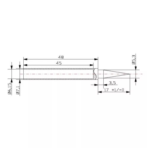 Pákahegy 28011-es pákához - 2 db / bliszter