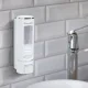 Szappanadagoló - kézzel működtethető - 400 ml - fali - fehér